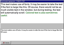 Keyboarding Skills Test