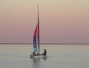 Sailing at Bloemhof Dam