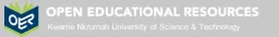 OER Initiatives Kwame Nkrumah University of Science and Technology (KNUST) OER