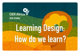 Colourful web tile with a person's profile and brain